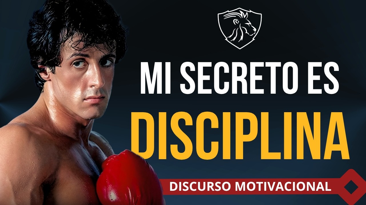 MI SECRETO ES DISCIPLINA Y ENFOQUE ROCKY BALBOA DISCURSO MOTIVACIONAL ÉPICO