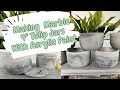 Making Marble 4 Tulip Jars