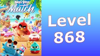 Angry Birds Match Level 868 Collect Donuts and Pop the Pigs | AB Match screenshot 5