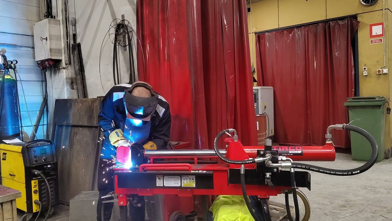 Timco 12T-Pikahalkomakone heti hajalla!!!!