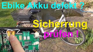 E Bike Akku defekt ? defektes Rad selber reparieren !  DIY Reparaturanleitung mit Tipps