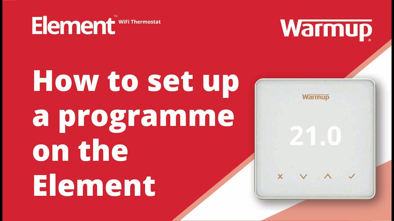 Warmup Element Wifi Thermostat