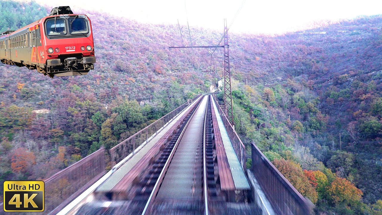 4K  Béziers - Millau en Z2 sur la ligne des Causses