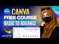 Learn Canva From Basic To Advance | Free Canva Mobile Course | Elements &amp; Shape Tools | Lecture #3