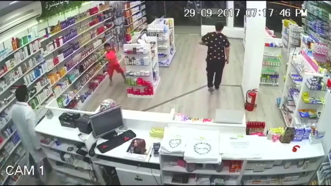 Little Kid Stealing Money From Counter Caught Store CCTV Security ...