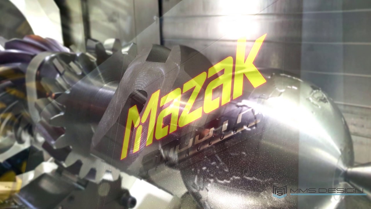 Mazak E670 H - ManusPost & ManusSim - NX CAM - YouTube
