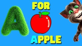 Toddler Favorite ABC Phonic Song, Learn with A for Apple