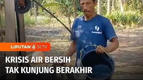 Warga Terpaksa Mengandalkan Rembesan Air dan Belik Karena Krisis Air Bersih | Liputan 6