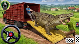 لعبة قيادة شاحنة نقل الحيوانات: لعبة نقل الحيوانات بالشاحنات 2026! طريقة اللعب على نظام أندرويد screenshot 3