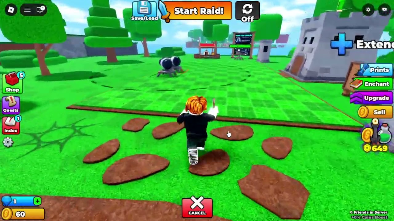 ROBLOX defend your castle also liked this game a lot