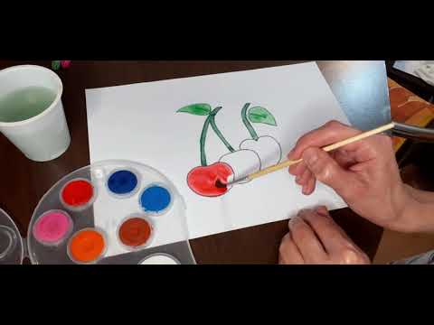 Coloring the cherries
