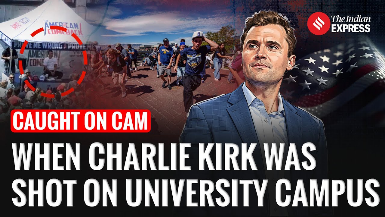 Utah Valley University Campus Erupts In Chaos The Moment Charlie Kirk ...
