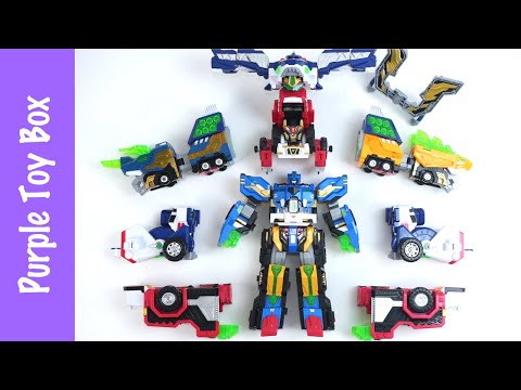 3x Robot <strong>Combination</strong> Mini Force V Rangers 3단합체 볼트레전드킹브이 미니특공대 브이레인저스
