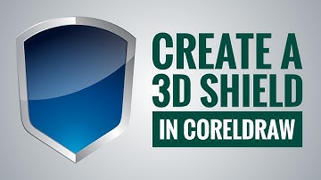 How to create a 3D SHIELD in CorelDraw