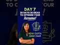 Day 07 – Why Most Resumes Get Rejected by ATS