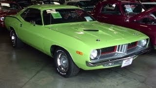 700 HP 1973 Plymouth Cuda 426 Hemi Mopar Muscle Car