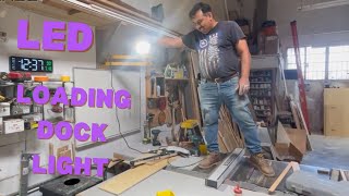 Installing Dock Lights in the Workshop | Bright & Budget-Friendly Work Light Setup!