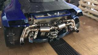 Audi R8 V10 REDSTAR Valvetronic exhaust revs