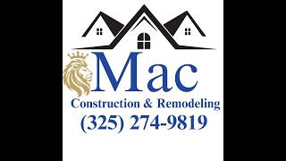 Mac Construction and Remodeling / High Quality Interior Transformations In Abilene TX 79602
