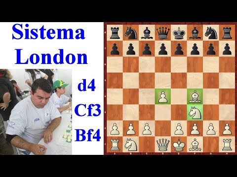 Aprenda Aberturas de Xadrez - Sistema London 