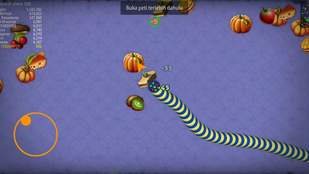Game cacing terbaru ,,, cara pemula bermain cacing