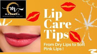 Lip Care Tips | Natural Red Lips | From Dry Lips to Soft Pink Lips | Nagaja | Maskara screenshot 4