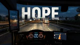 Hold On Pain Ends = HOPE ... | Sad Playlist +  Hour Drive | Euro Truck Simulator 2 screenshot 4