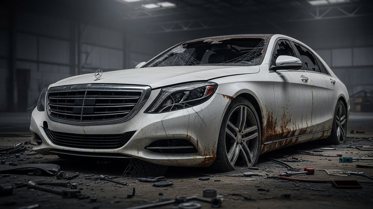 ASMR Car Restoration! Full Restoration 2018 Mercedes S-Class from Total Disrepair to Looking New