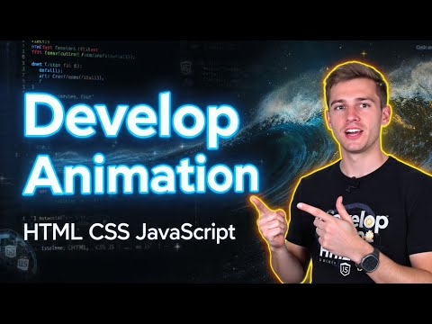 How to create wave animation using html css $ JavaScript tutorial
