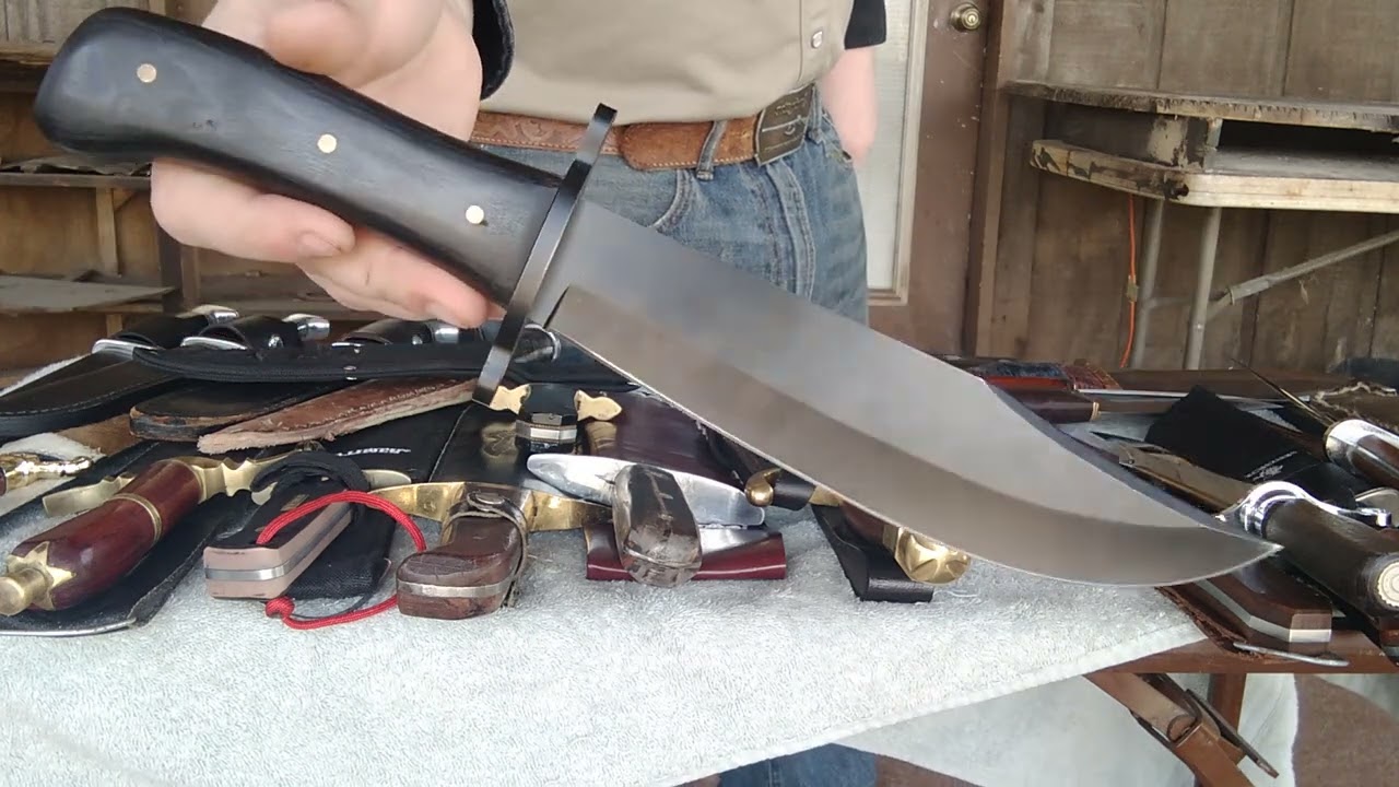 переделываю свою коллекцию ножей Боуи