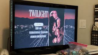 Opening and Menu to Twilight 1998 DVD