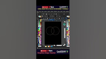 CorelDraw Tutorial For Beginners  #tutorial #coreldraw #coreldrawtutorial #shorts