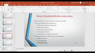 Data Mining Chapter 3 Review  الأسبوع الثالث محاضرة 10