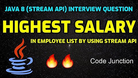 Find the employee details who has highest salary in the organization by using stream API || java 8