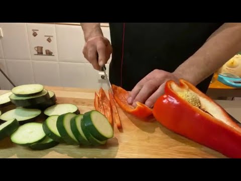 Video: Ensalada De Verduras A La Plancha
