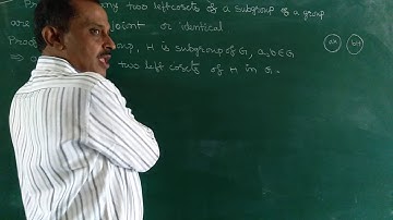 2 bsc mathematics costs, any two left cosets of H are either disjoint or identical