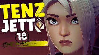 TENZ CLIMBING RADIANT WITH JETT | BREEZE - VALORANT