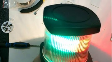 Convert your anchor light to a combination LED tri-color & anchor light
