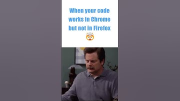 Works in Chrome, breaks in Firefox 🦊💥#coding #shorts