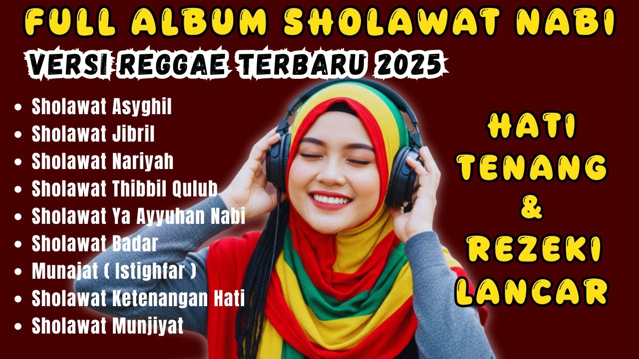 Getaran Reggae Bersholawat 🎶 Santai, Damai, dan Penuh Cinta Rasulullah ﷺ