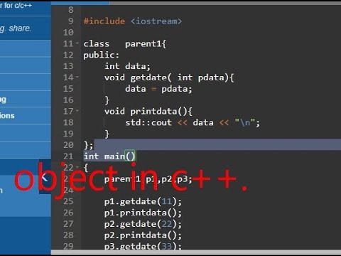 C++ class section keep past data - YouTube