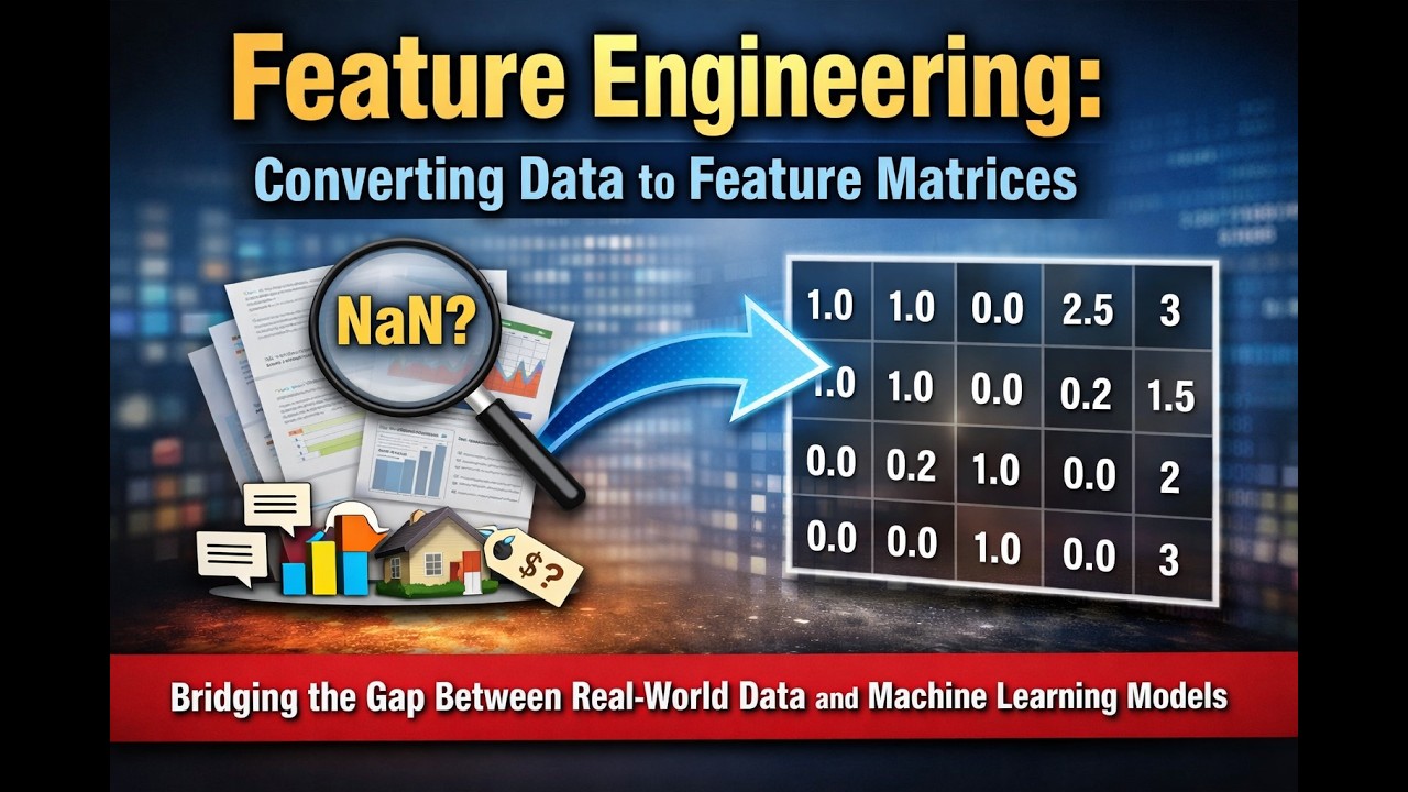 Feature Engineering Made Simple: From Raw Data to Feature Matrix - YouTube