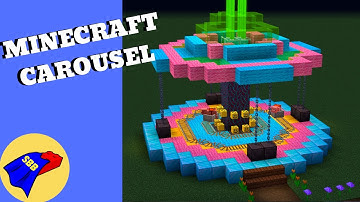 Minecraft Carousel: Working Minecraft Carousel Tutorial and Walkthrough #minecraft