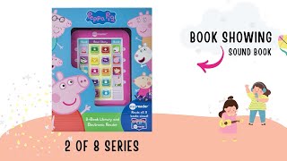 Peppa Pig  Snowy Mountain  Book Series Of 8  Beginners Reader