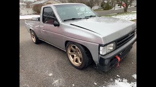 The Nismoupdate videonissan hardbody ka24e turbo autocross street truck part 1