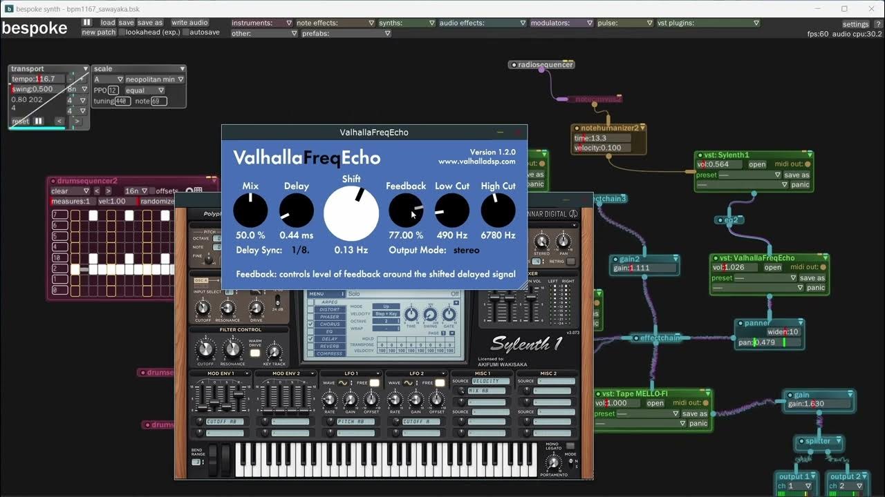 [ Music ] "Sawayaka" Bespoke Synth Dub Techno Jam ダブテクノ YouTube