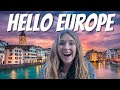 HER FIRST TIME IN EUROPE!