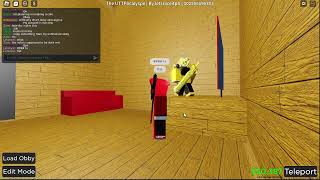 making a roblox story to troll uttp in obby creator (Day 2)
