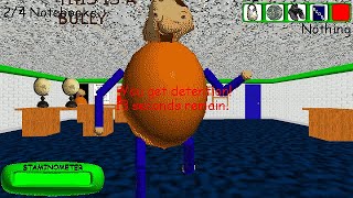 Baldi's Basics Plus - It's a Bully in detention