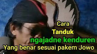 Ujub kenduri Tanduk ngujubne ngajadne Kenduri Jawa tradisi Ponorogo